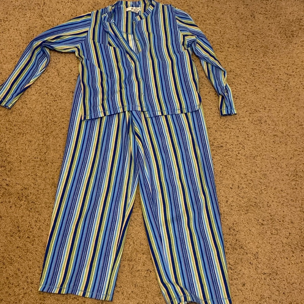 Striped PJ Set